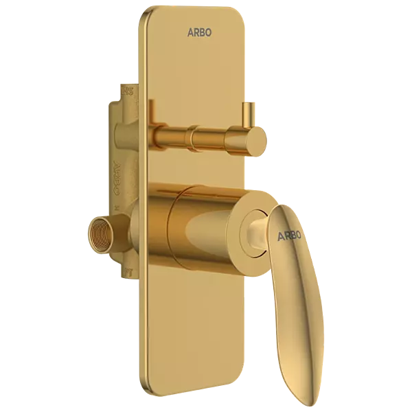 KA-GG-3152 High Flow Diverter Body With Upper Part Set (Gold)