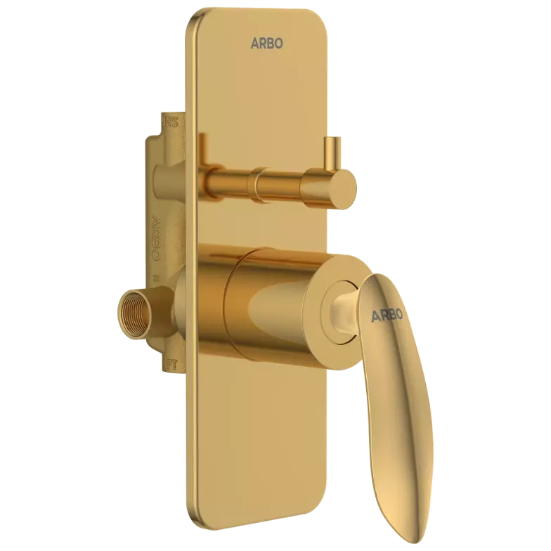 KA-GG-3152 High Flow Diverter Body With Upper Part Set (Gold)