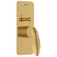 KA-GG-3166 Exposed Part Kit For Single Lever High Flow Diverter (Gold)