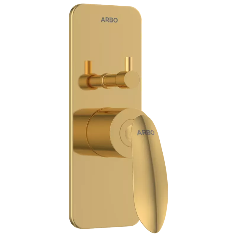 KA-GG-3166 Exposed Part Kit For Single Lever High Flow Diverter (Gold)