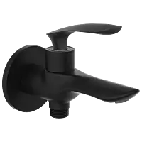 KA-MB-3106 2 Way Bib Tap With Wall Flange (Matt Black)