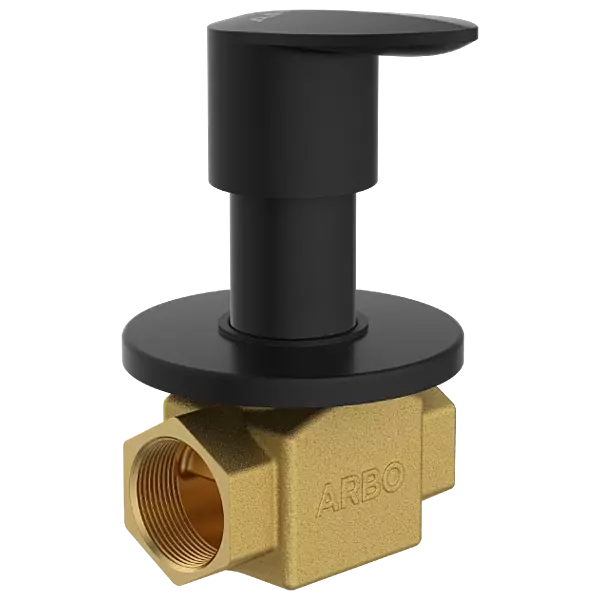 KA-MB-3125 Flush Valve 25mm Body With Upper Part Set (Matt Black)