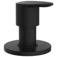 KA-MB-3140 Kia Exposed Part Kit Of Concealed Stop Cock & Flush Cock With Fitting Sleeve, Operating Lever & Adjustable Wall Flange-Matt Black