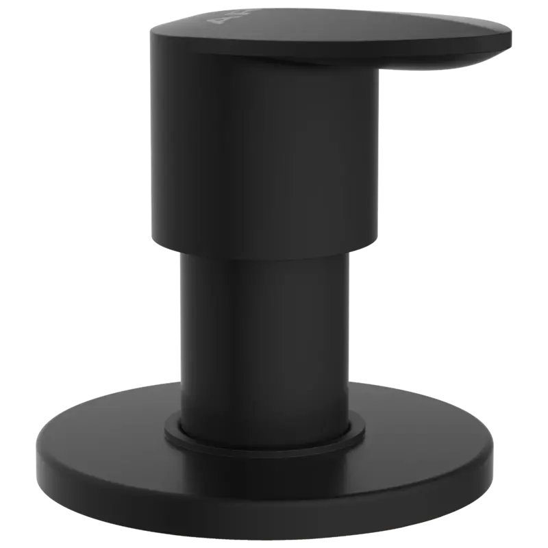 KA-MB-3140 Kia Exposed Part Kit Of Concealed Stop Cock & Flush Cock With Fitting Sleeve, Operating Lever & Adjustable Wall Flange-Matt Black