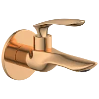 KA-RG-3103 Long Nose Bib Tap With Wall Flange (Rose Gold)