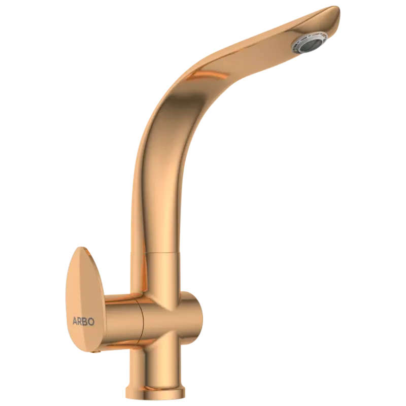 KA-RG-3111 Swan Neck With Swinging Spout (Table Mounted Model) (Rose Gold)