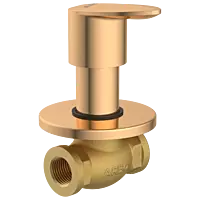KA-RG-3123 Concealed Stop Cock 15mm Body With Upper Part Set (Rose Gold)