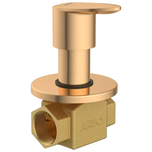 KA-RG-3125 Flush Valve 25mm Body With Upper Part Set (Rose Gold)