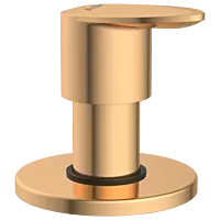 KA-RG-3140 Kia Exposed Part Kit Of Concealed Stop Cock & Flush Cock With Fitting Sleeve, Operating Lever & Adjustable Wall Flange-Rose Gold