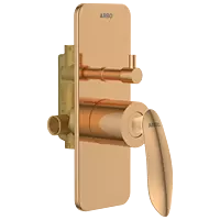 KA-RG-3152 High Flow Diverter Body With Upper Part Set (Rose Gold)