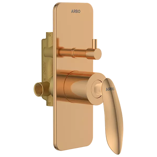 KA-RG-3152 High Flow Diverter Body With Upper Part Set (Rose Gold)