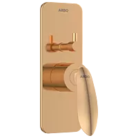KA-RG-3166 Exposed Part Kit For Single Lever High Flow Diverter (Rose Gold)