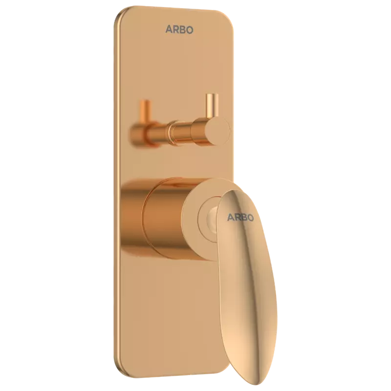 KA-RG-3166 Exposed Part Kit For Single Lever High Flow Diverter (Rose Gold)