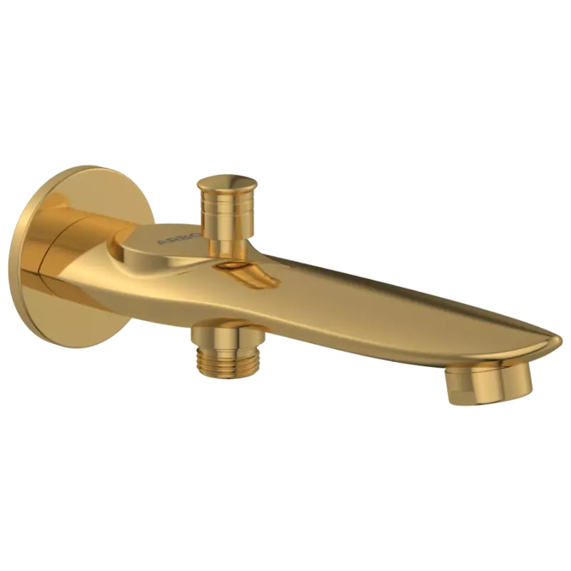 SP-GG-5320 Bath Tub Spout With Button Attachment (Kia Collection) (Gold)