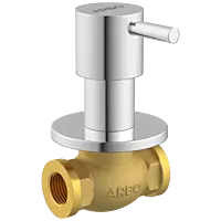 LX-1323 Concealed Stop Cock 15mm Body With Upper Part Set