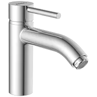 LX-1327 Single Lever Basin Mixer With Braided Hoses (Table Mounted Model)