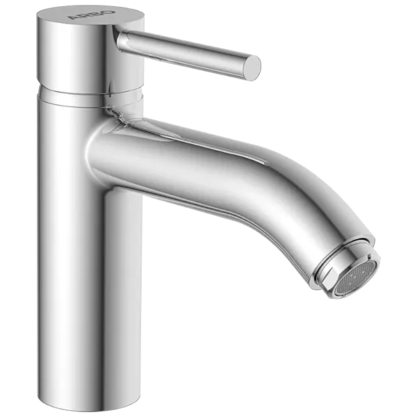 LX-1327 Single Lever Basin Mixer With Braided Hoses (Table Mounted Model)