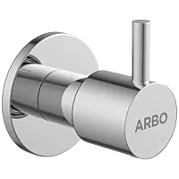 LX-1340 Exposed Part Kit Of Concealed Stop Cock & Flush Cock With Fitting Sleeve, Operating Lever & Adjustable Wall Flange