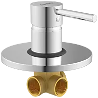 LX-1354 Single Lever Shower Mixer (Deusch Mixer) Body With Upper Part Set