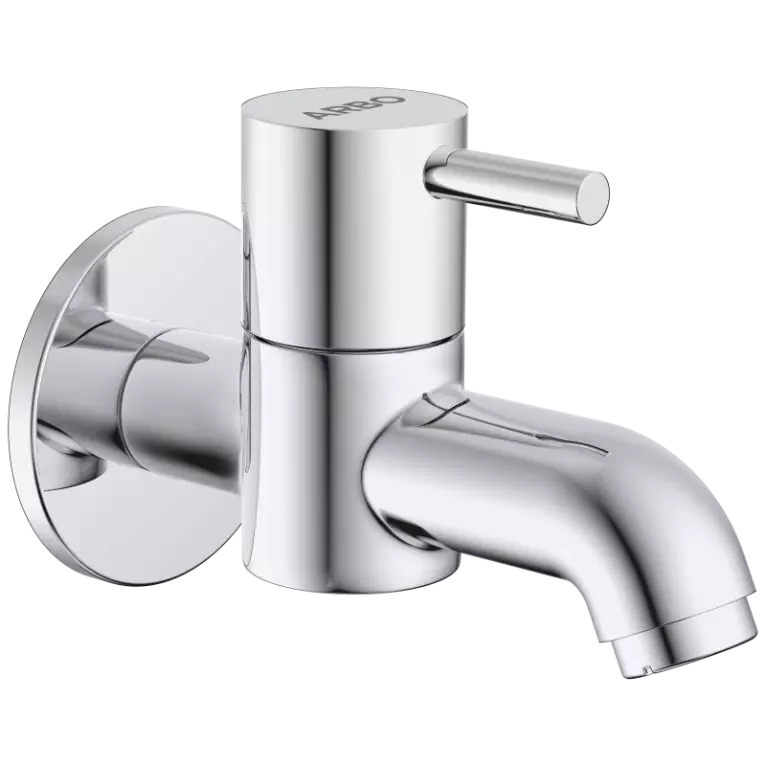 LX-1302 Bib Tap With Wall Flange