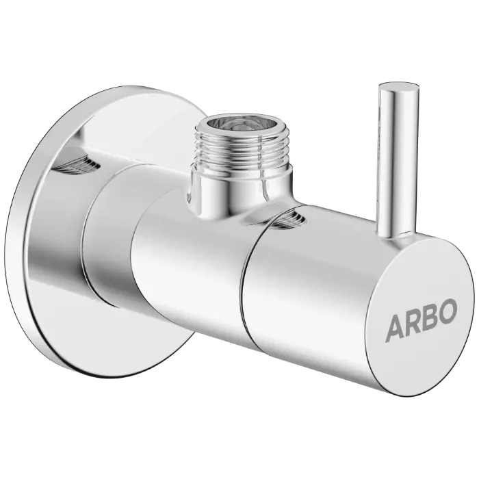 LX-1304 Angle Cock With Wall Flange