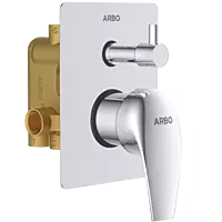 CM-2555 3 Inlet 2 Outlet High Flow Diverter Body With Upper Part Set