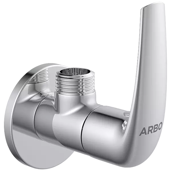 CM-2504 Angle Cock With Wall Flange