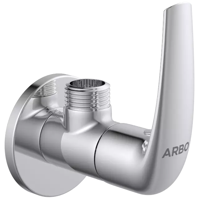 CM-2504 Angle Cock With Wall Flange