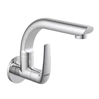 CM-2508 Sink Cock With Swinging Spout With Wall Flange (Wall Mounted Model)