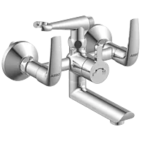 CM-2521 Wall Mixer 2 In 1 With Crutch, Connecting Legs With Wall Flange