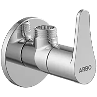 PR-2104 Angle Cock With Wall Flange