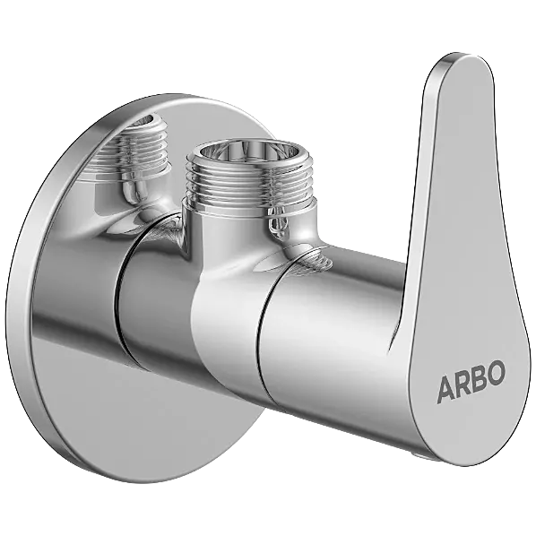 PR-2104 Angle Cock With Wall Flange