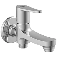 PR-2106 2 Way Bib Tap With Wall Flange