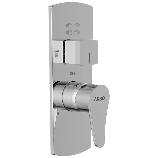 PR-2163 Exposed Part Kit For 2 Inlet 3 Outlet Single Lever High Flow Diverter