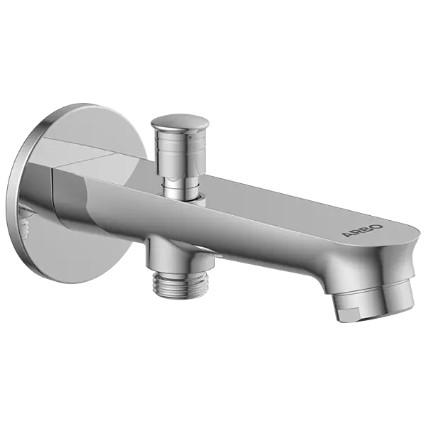 SP-5314 Bath Tub Spout With Button Attachment (Solo Collection)