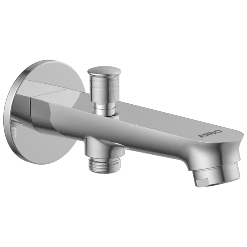 SP-5314 Bath Tub Spout With Button Attachment (Solo Collection)