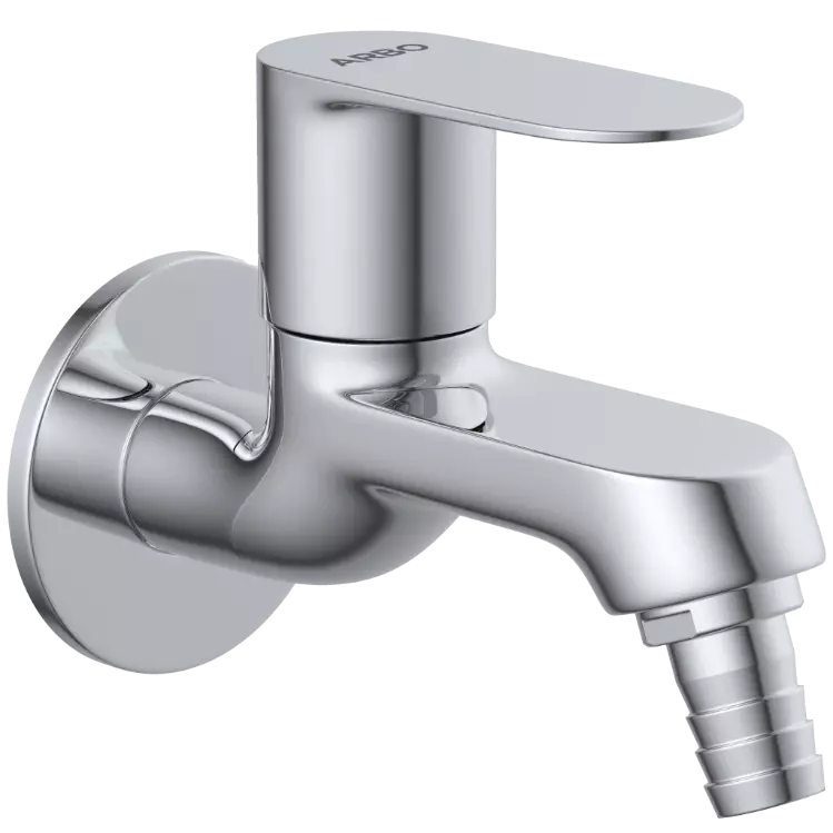 SL-17 Nozzle Bib Tap With Wall Flange