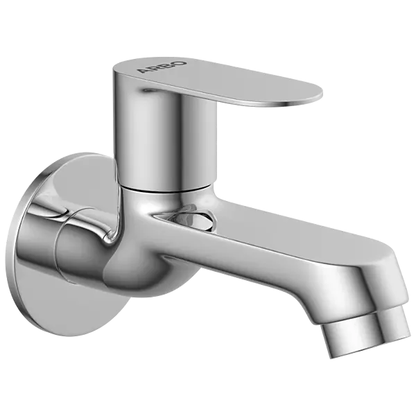 SL-2603 Long Nose Bib Tap With Wall Flange