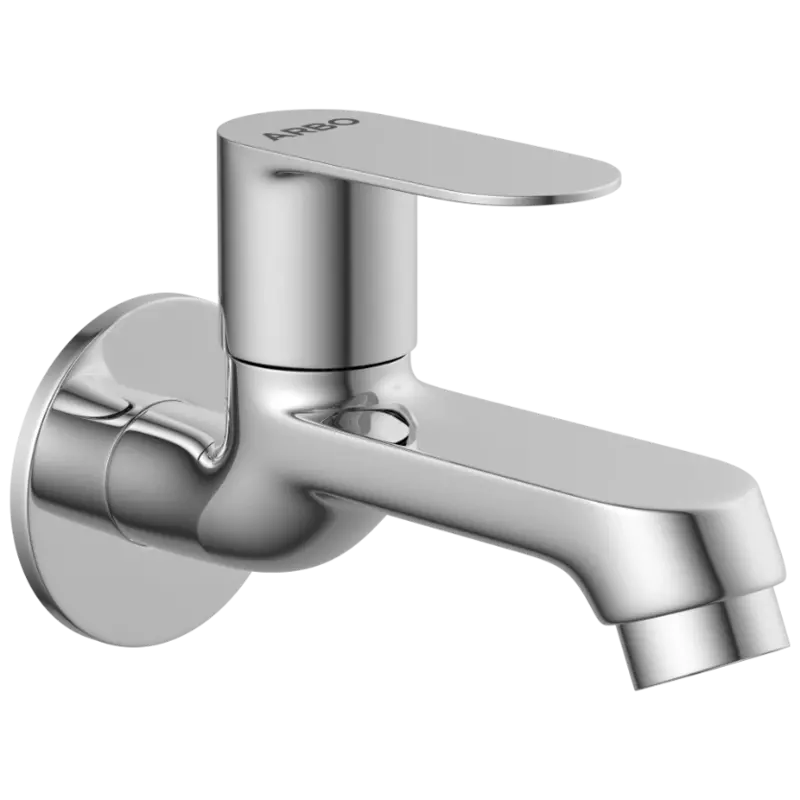 SL-2603 Long Nose Bib Tap With Wall Flange