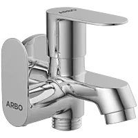 SL-2605 2 Way Bib Tap Side Handle With Wall Flange