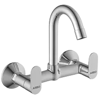 SL-2613 Sink Mixer With Swinging Spout With Connecting Legs With Wall Flange (Wall Mounted Model)