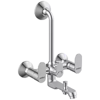 SL-2622 Wall Mixer 3 In 1 With Connecting Legs With Wall Flange