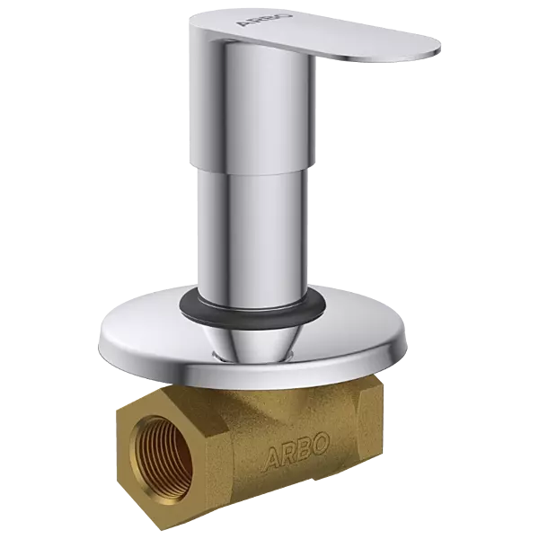 SL-2623 Concealed Stop Cock 15mm Body With Upper Part Set