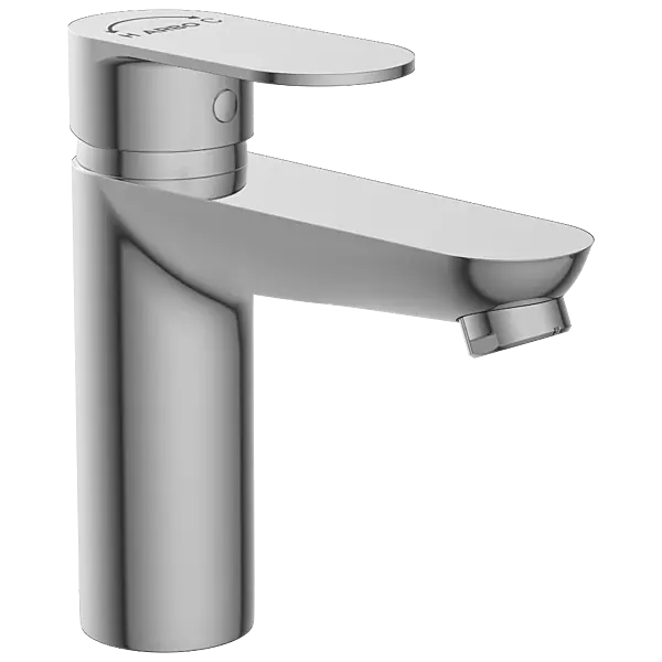 SL-2627 Single Lever Basin Mixer With Braided Hoses (Table Mounted Model)