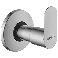 SL-2640 Exposed Part Kit Of Concealed Stop Cock & Flush Cock With Fitting Sleeve, Operating Lever & Adjustable Wall Flange