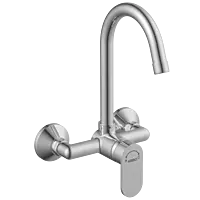 SL-2643 Single Lever Sink Mixer With Swinging Spout With Connecting Legs With Wall Flange (Wall Mounted Model)