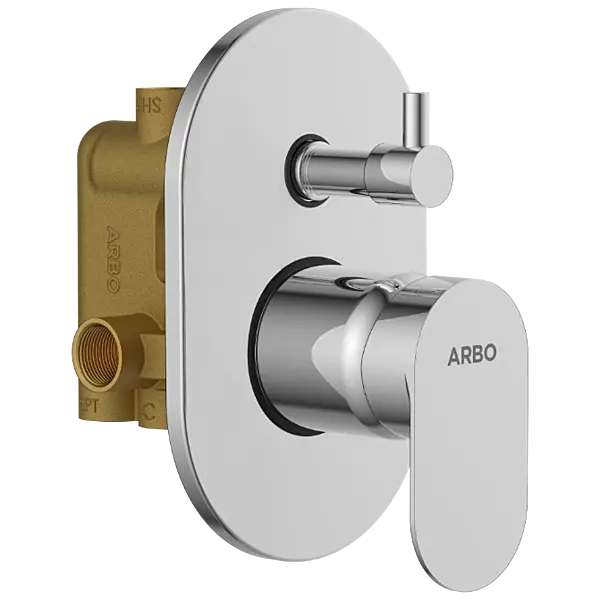 SL-2655 3 Inlet 2 Outlet High Flow Diverter Body With Upper Part Set