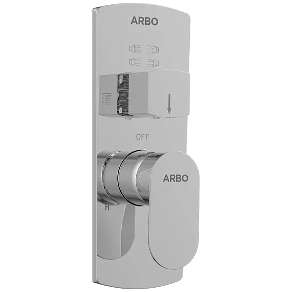 SL-2663 Exposed Part Kit For 2 Inlet 3 Outlet Single Lever High Flow Diverter