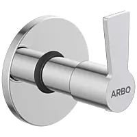 RL-4640 Exposed Part Kit Of Concealed Stop Cock With Fitting Sleeve, Operating Lever & Adjustable Wall Flange