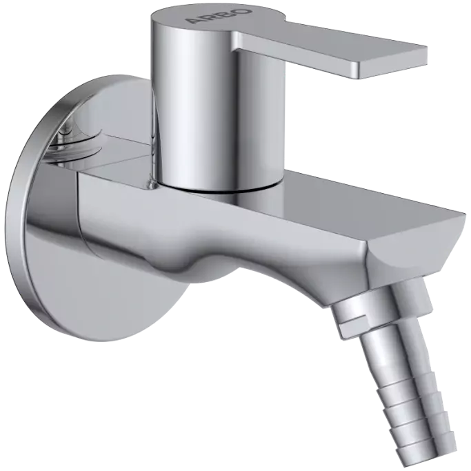 RL-617 Nozzle Bib Tap With Wall Flange (AC-17)